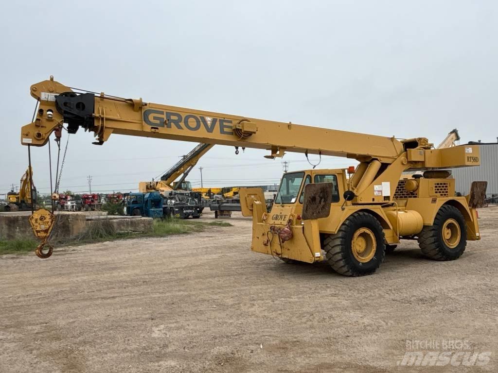 Grove RT 58 D Rough terrain cranes