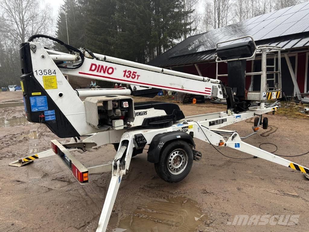 Dino 135 T Trailer mounted aerial platforms