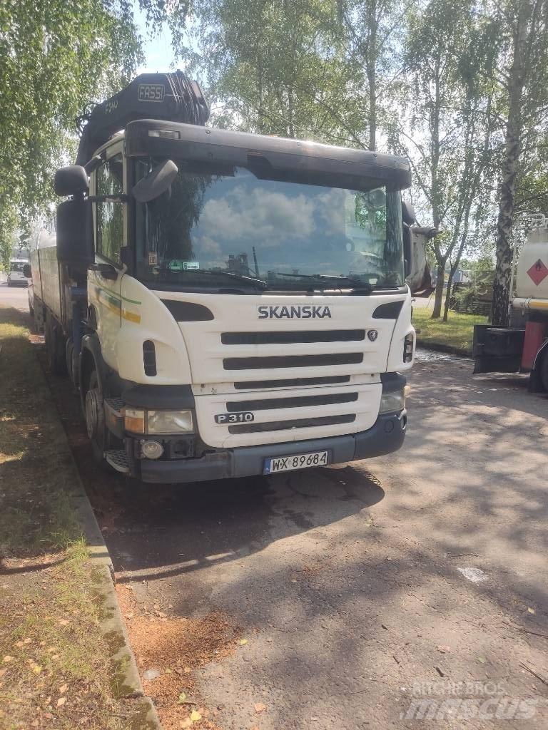 Scania P310 Crane trucks