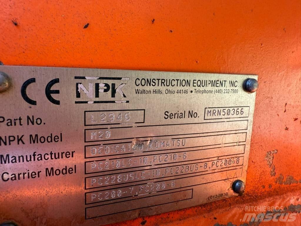 NPK M20G Pulveriser (Demolition Crusher ) 