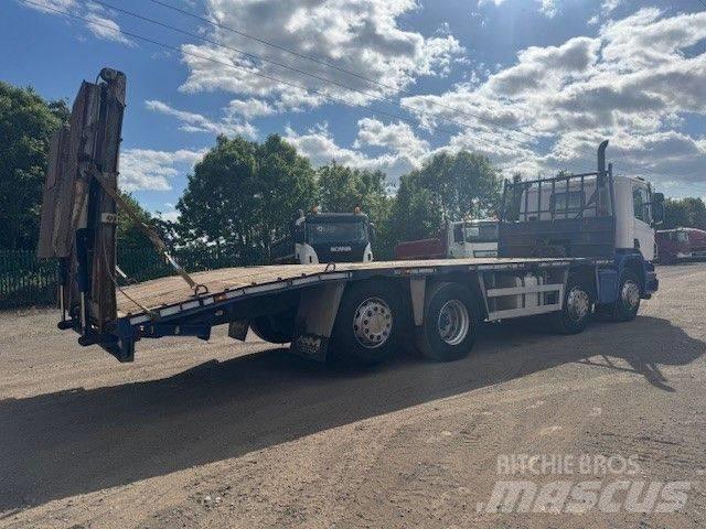 Scania P 370 Beavertail Flatbed / winch trucks