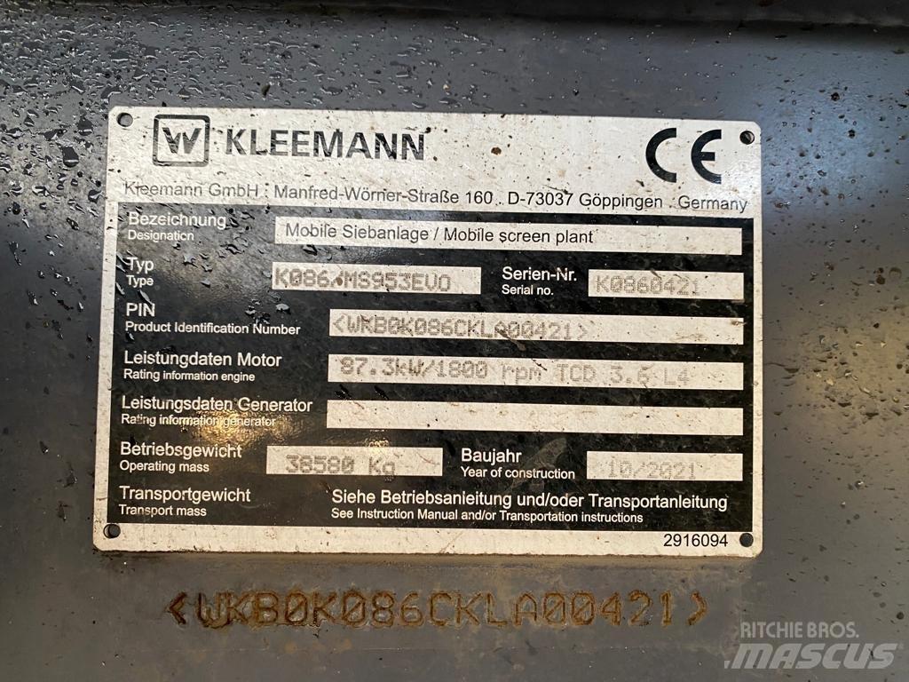 Kleemann MS953 EVO Screeners