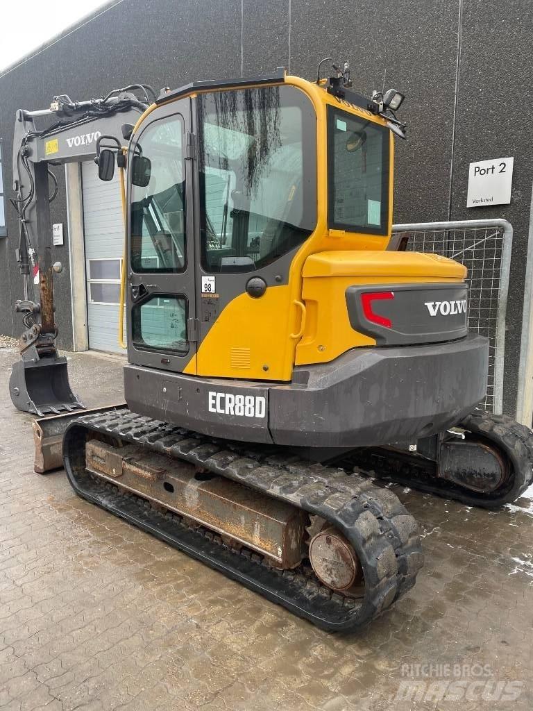 Volvo ECR88D Midi excavators  7t - 12t