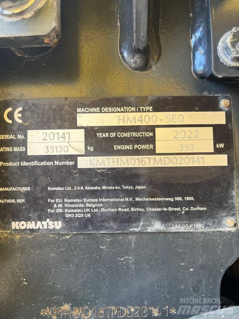 Komatsu HM400-5E0 Articulated Dump Trucks (ADTs)