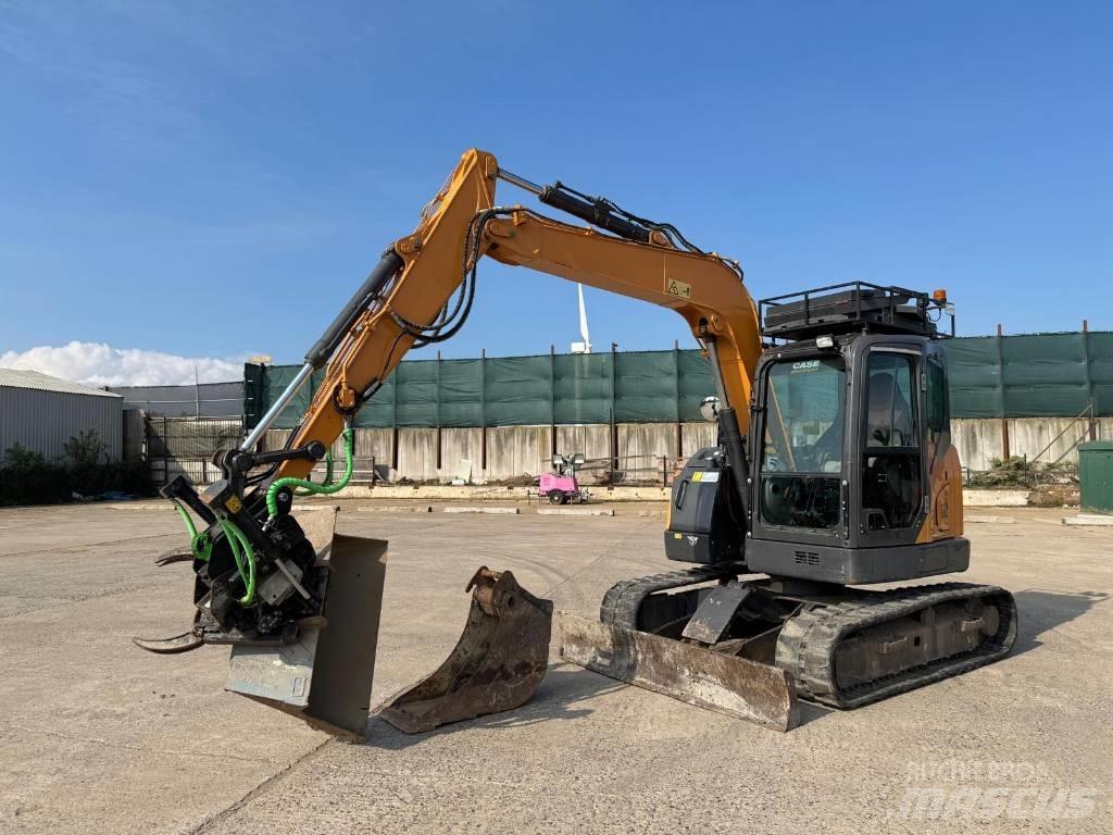 CASE CX 85 D SR Midi excavators  7t - 12t