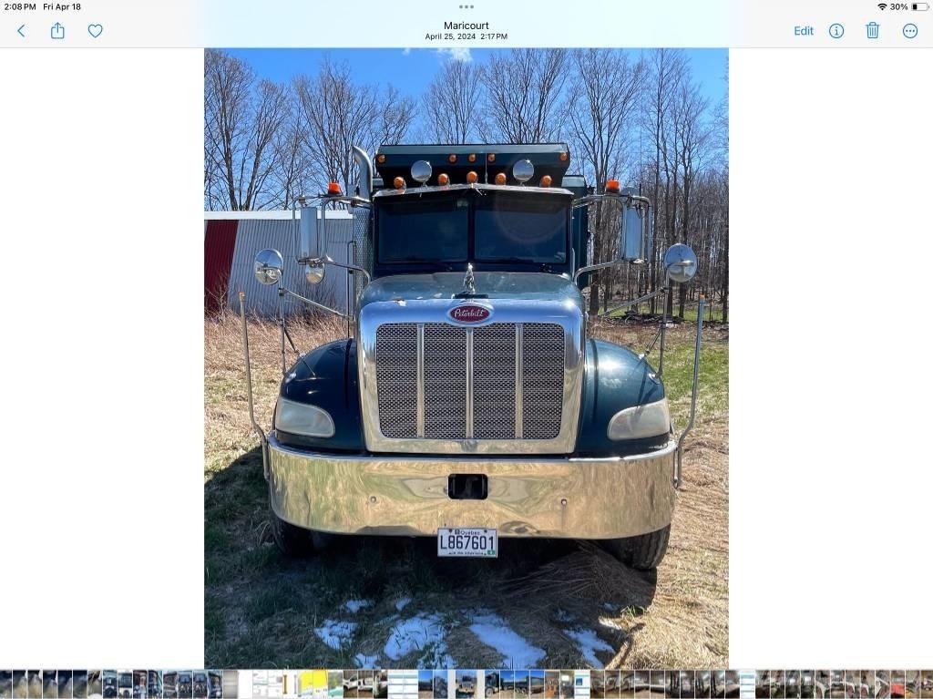 Peterbilt 340 Tipper trucks