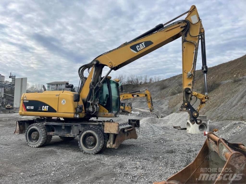 CAT M318D Wheeled excavators