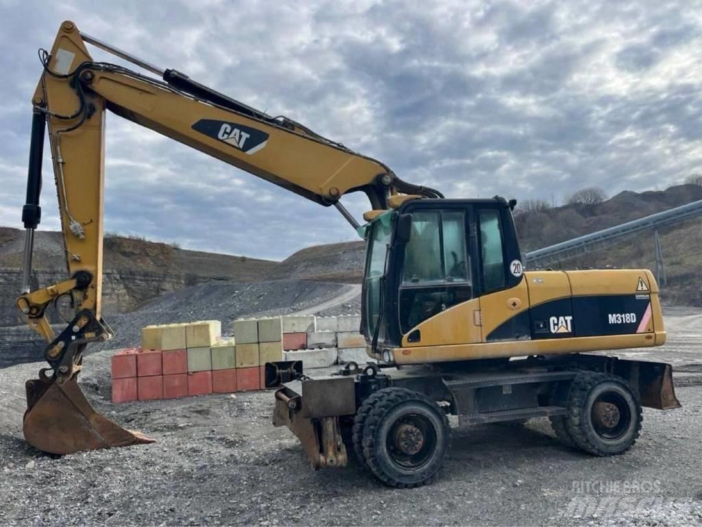 CAT M318D Wheeled excavators