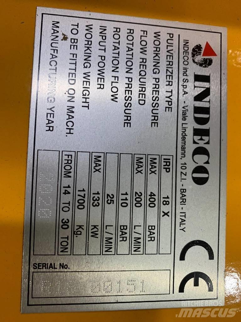 Indeco IRP 18X Pulveriser (Demolition Crusher ) 