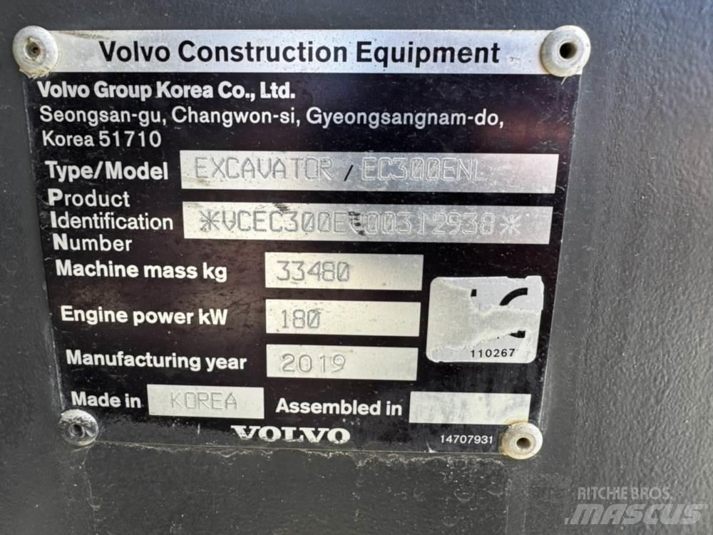 Volvo EC300ENL Crawler excavators