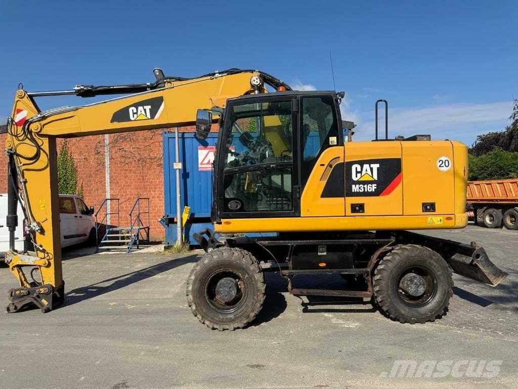 CAT M 316F Wheeled excavators