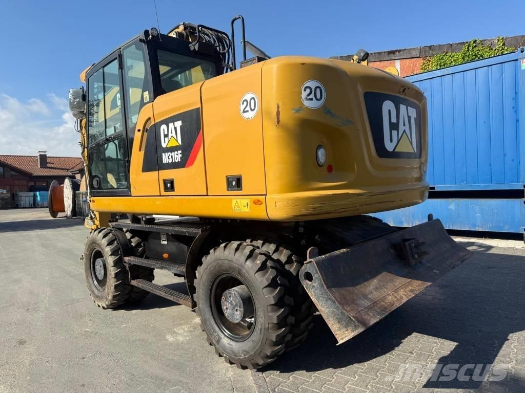 CAT M 316F Wheeled excavators