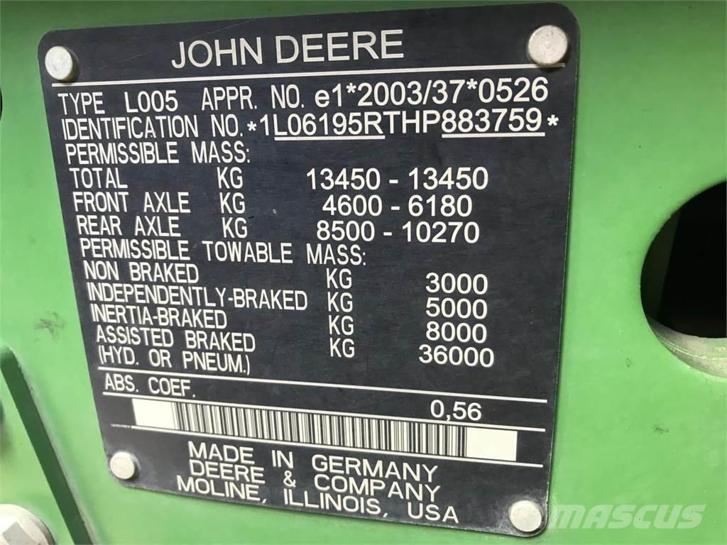 John Deere 6195R Tractors