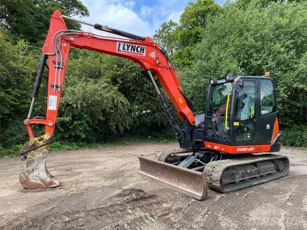 Kubota KX 080-4 Midi excavators  7t - 12t
