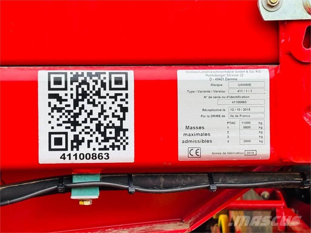 Grimme SE 260 UB Potato harvesters and diggers