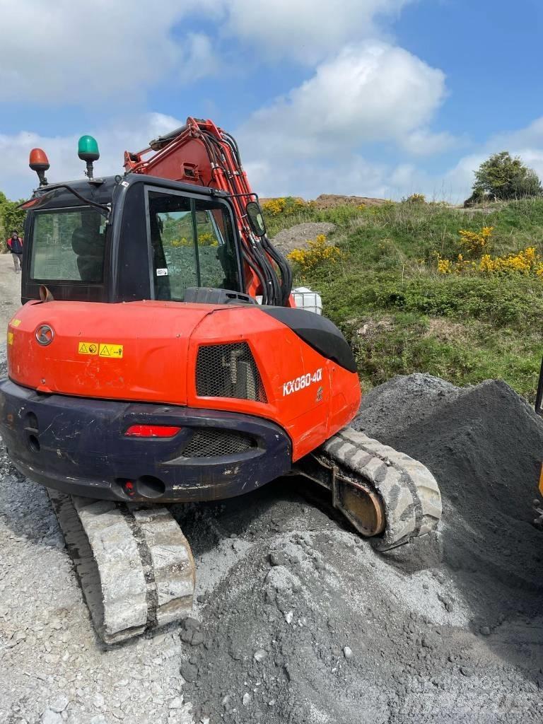 Kubota KX 080-4 Midi excavators  7t - 12t