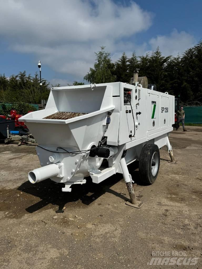 Schwing SP1250 Concrete pump trucks