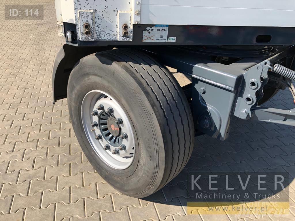 Fliegl ZPS 180 Flatbed/Dropside trailers