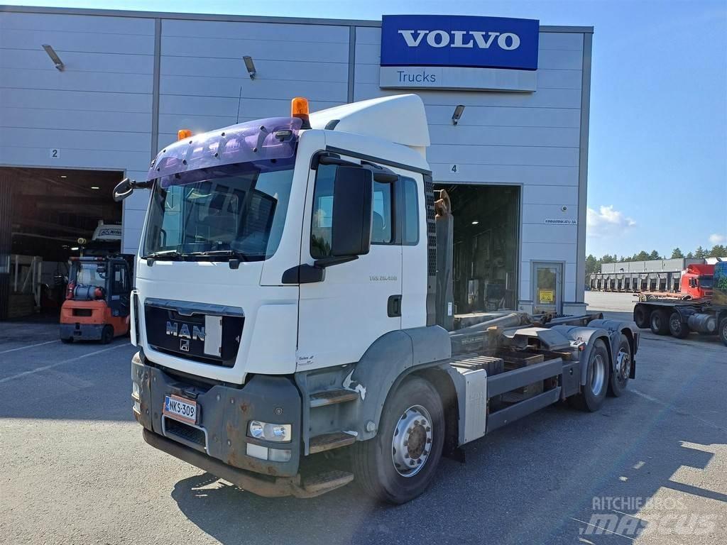 MAN TGS Cable lift demountable trucks