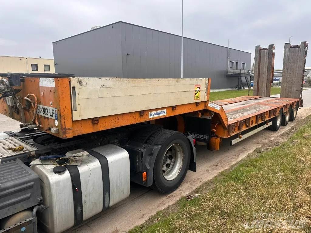 Kaiser Robuste Low loader-semi-trailers