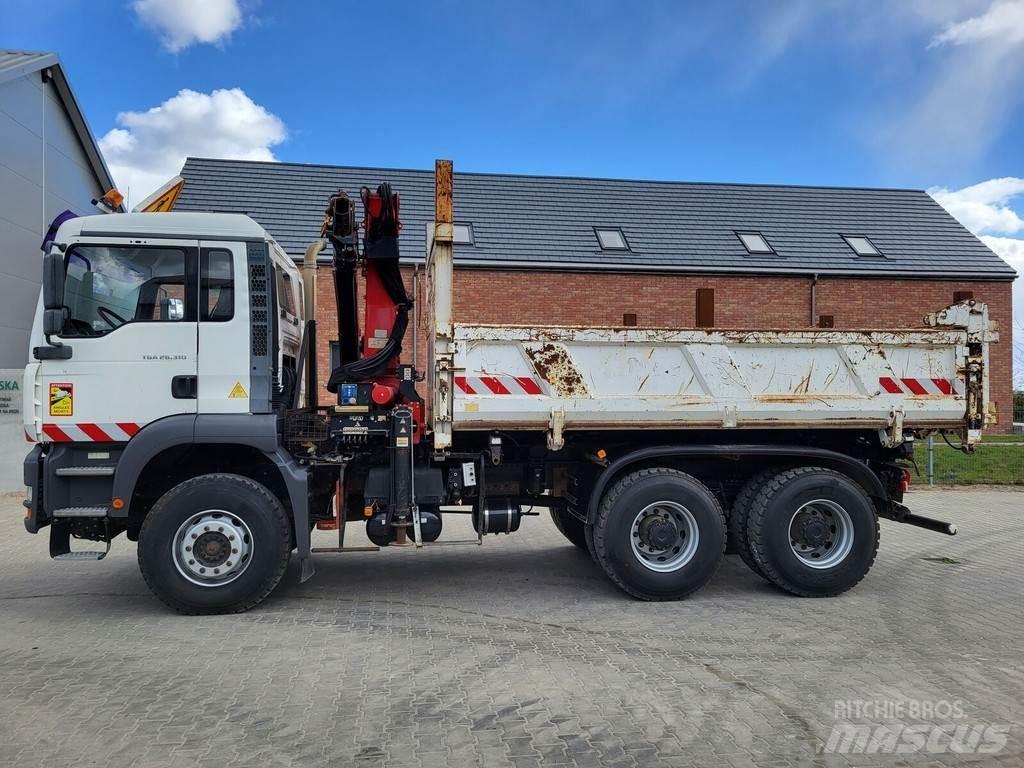 MAN TGA 26.310 Tipper trucks