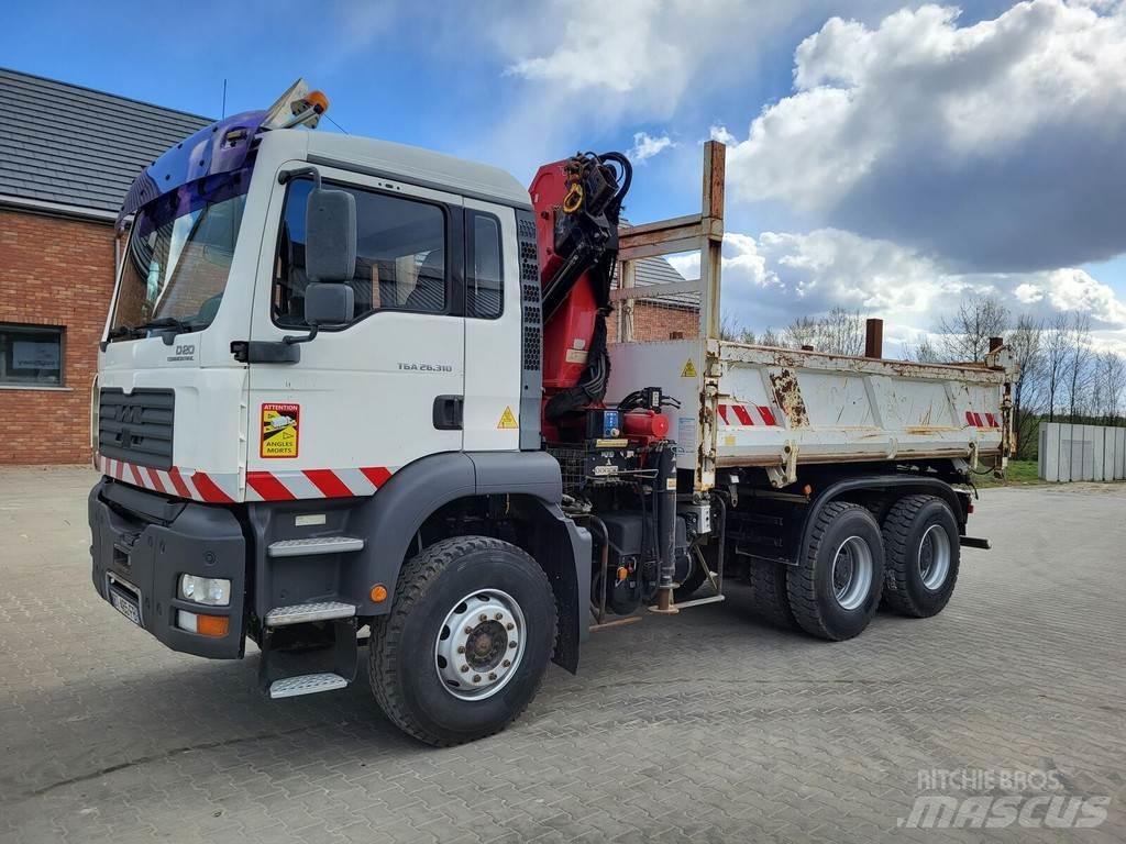 MAN TGA 26.310 Tipper trucks