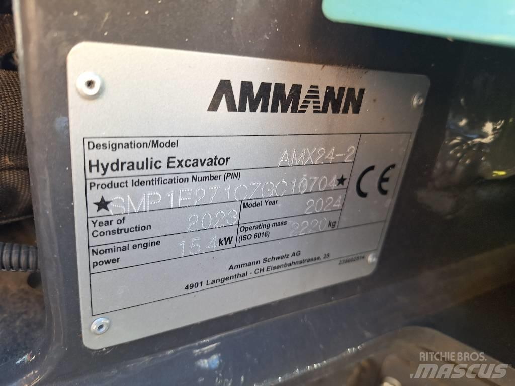 Ammann AMX24-2 Mini excavators < 7t (Mini diggers)