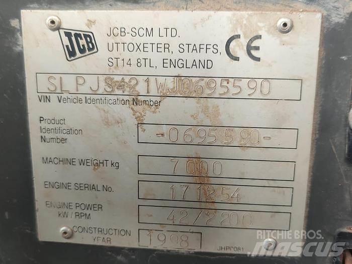 JCB JS70 Midi excavators  7t - 12t