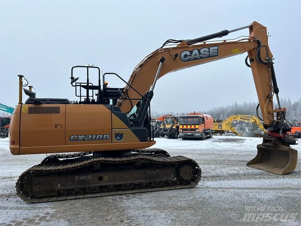 CASE CX210D Crawler excavators