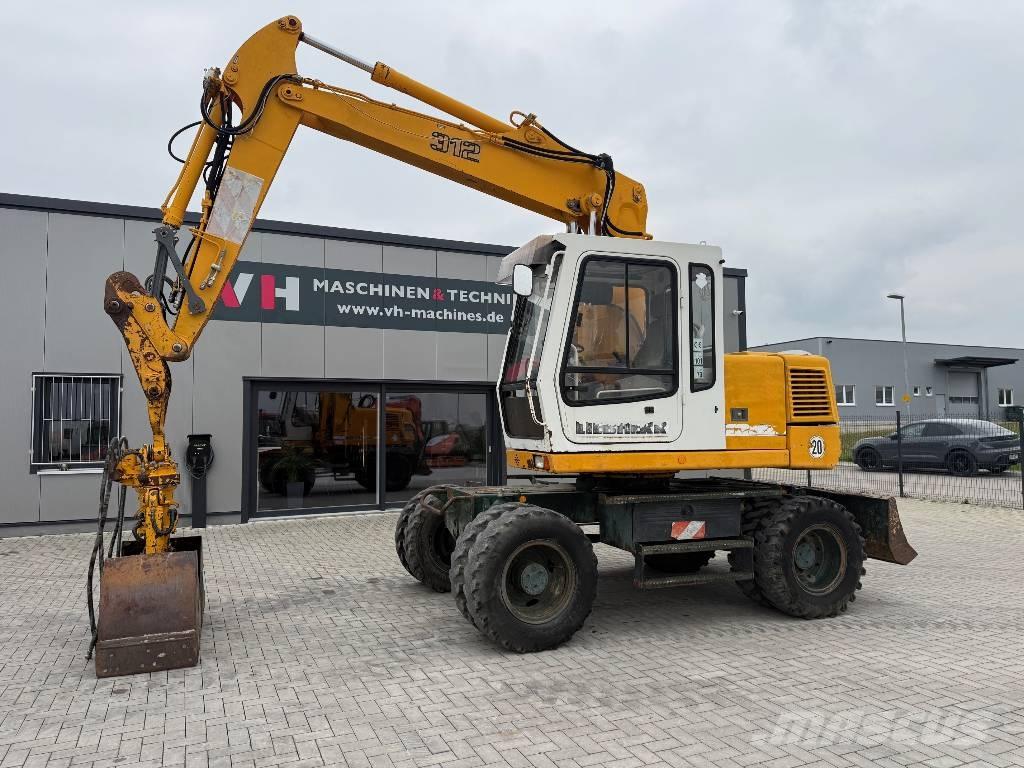 Liebherr A 312 Wheeled excavators