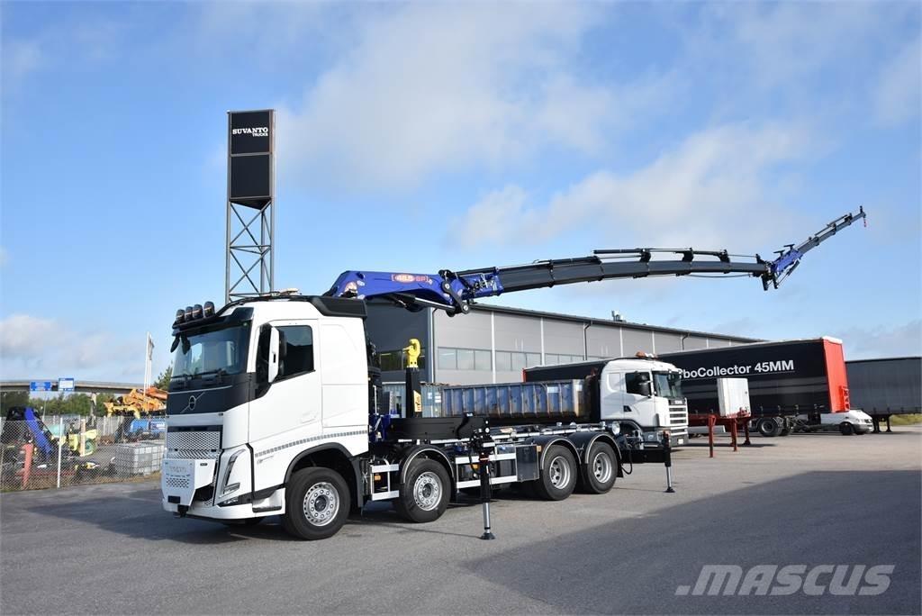 Volvo FH 540 8X4 Crane trucks