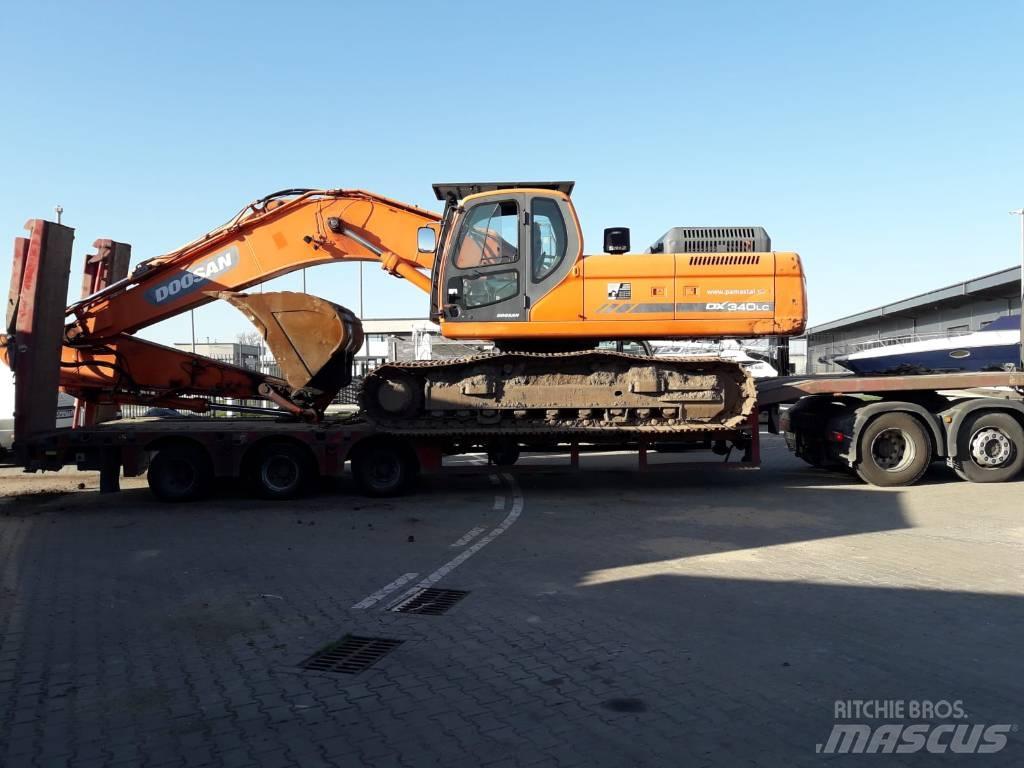 Doosan DX 340 LC Crawler excavators