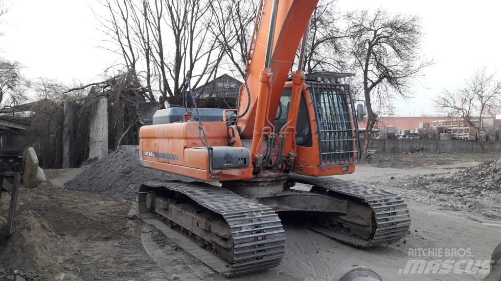 Doosan DX 340 LC Crawler excavators