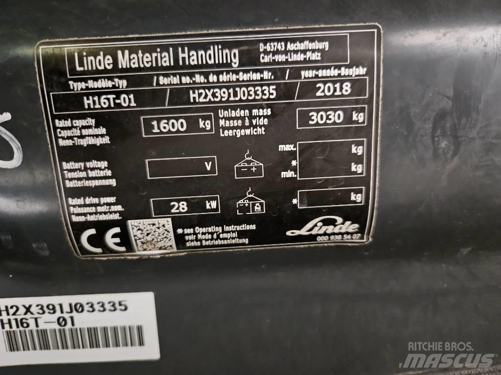 Linde H16T LPG trucks
