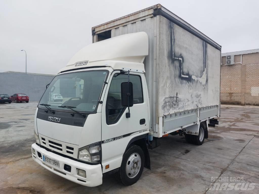 Isuzu NPR 85 Curtainsider trucks