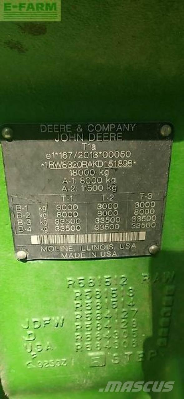 John Deere 8320r Tractors