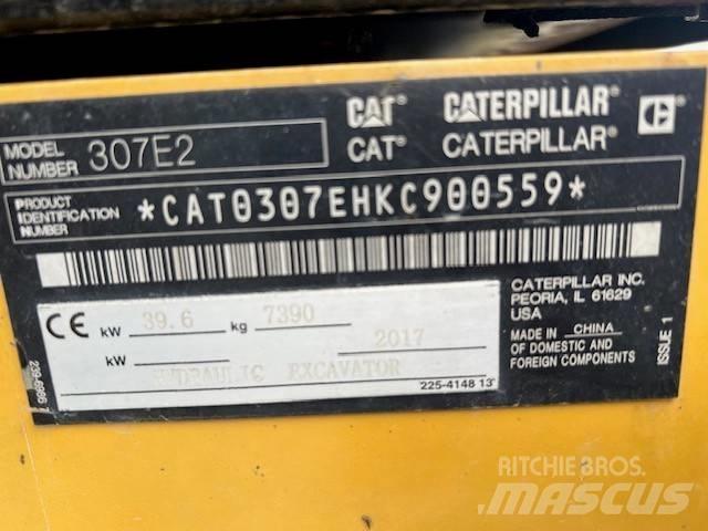 CAT 307E2 Midi excavators  7t - 12t
