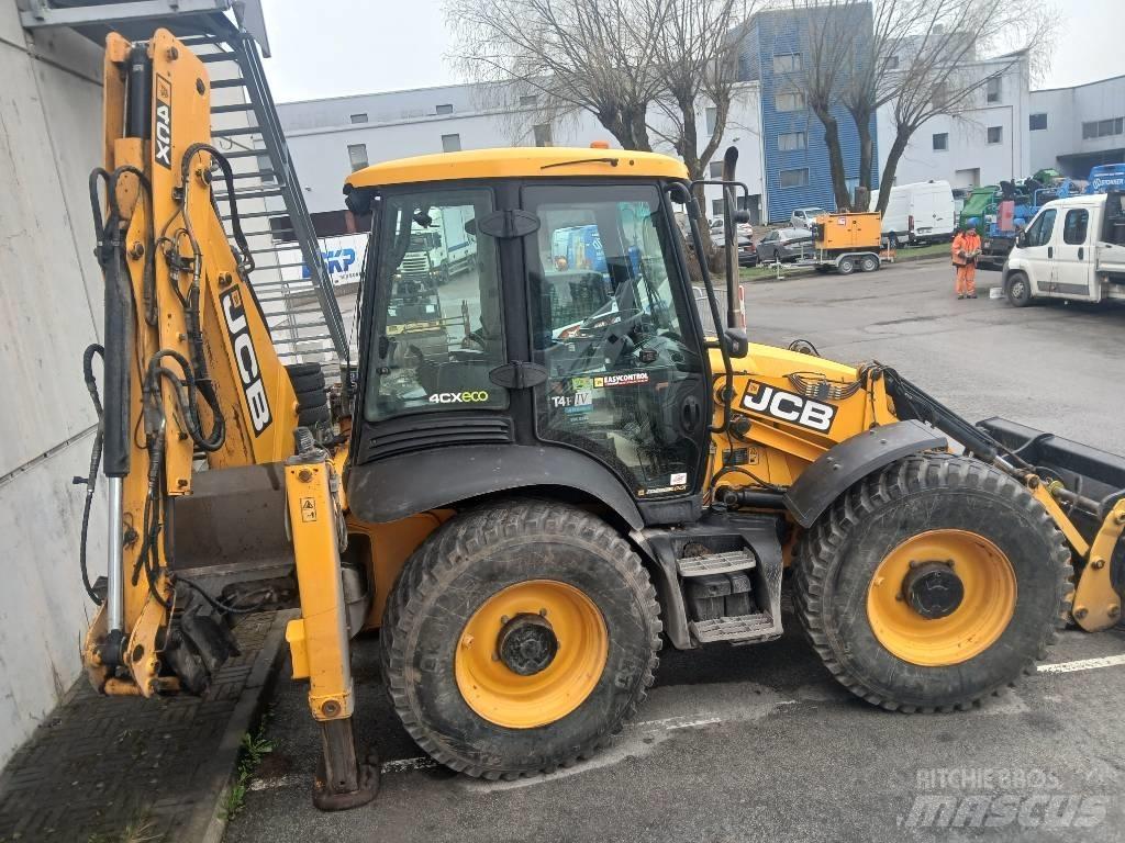 JCB 4cxAEC joystick Backhoe loaders