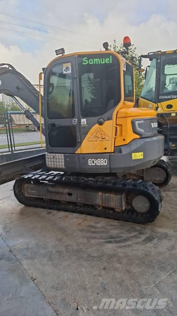 Volvo ECR88D Midi excavators  7t - 12t