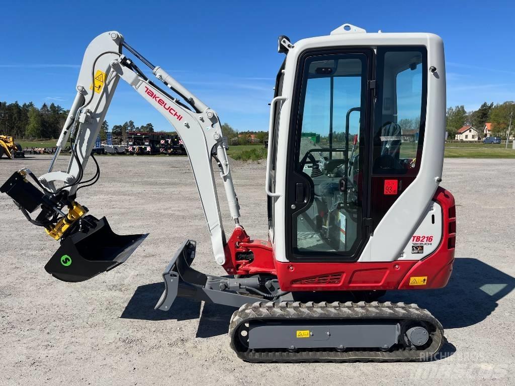 Takeuchi TB 216 A Mini excavators < 7t (Mini diggers)