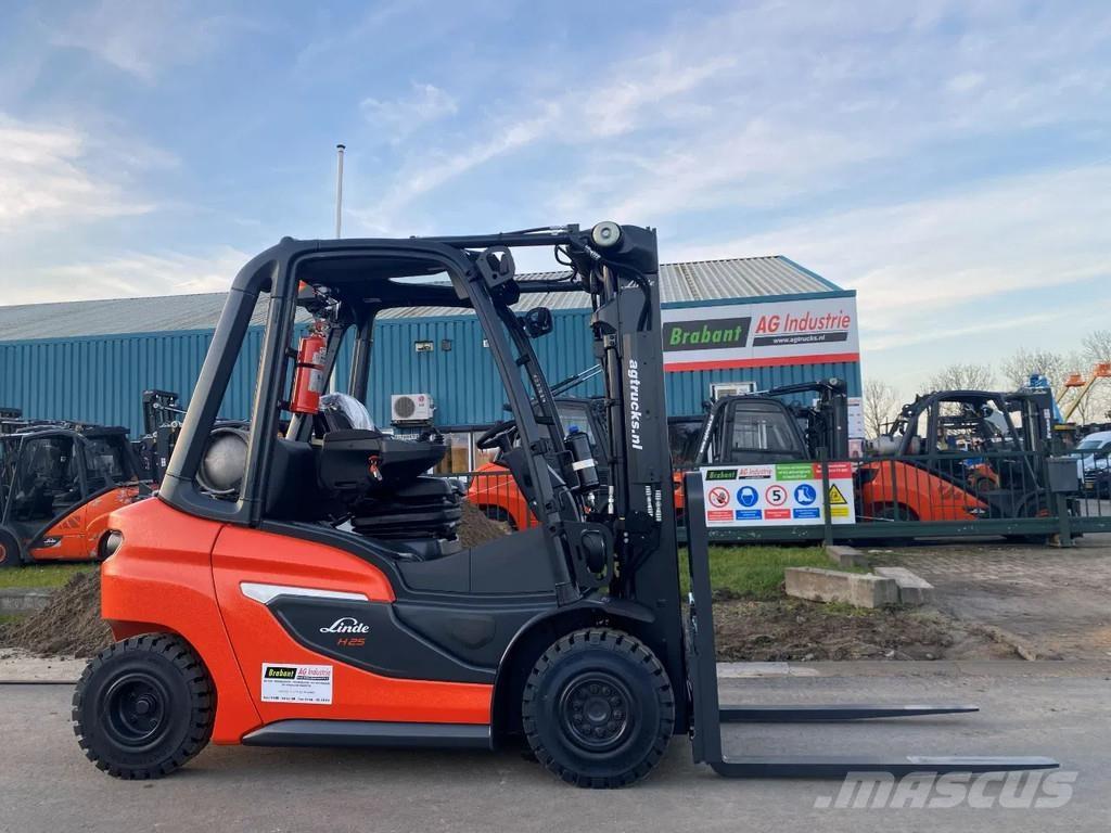 Linde H25T-01 LPG trucks