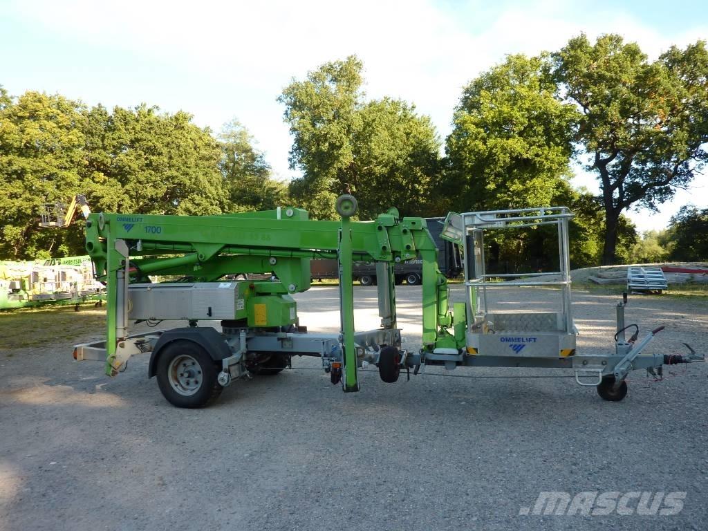 Omme 1700 EXB Trailer mounted aerial platforms