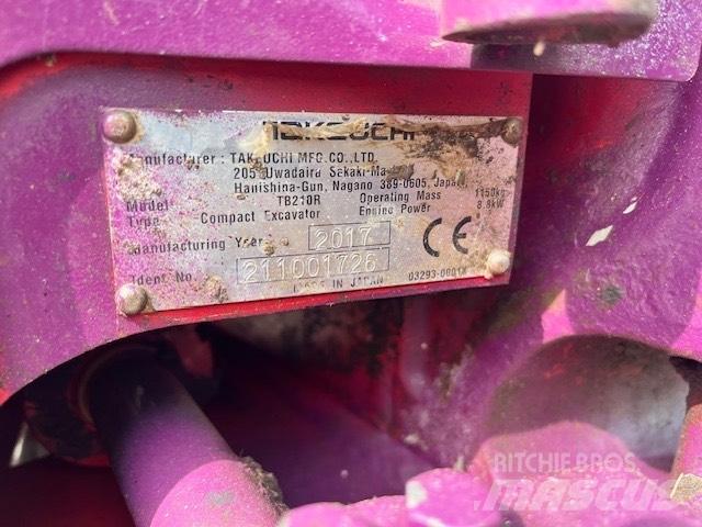Takeuchi TB 210 Mini excavators < 7t (Mini diggers)