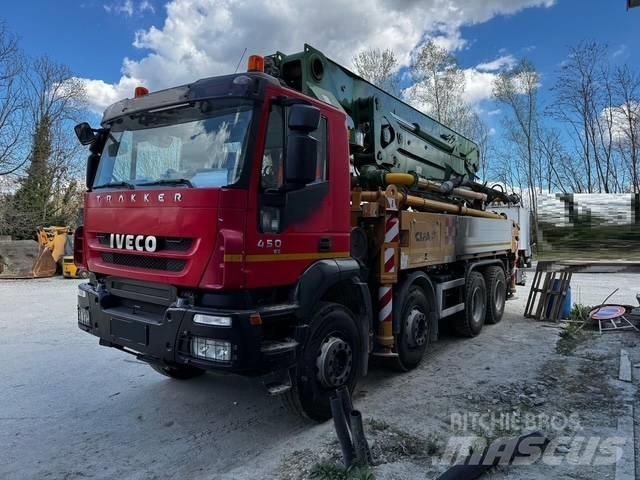 Iveco Trekker 450 Concrete pump trucks