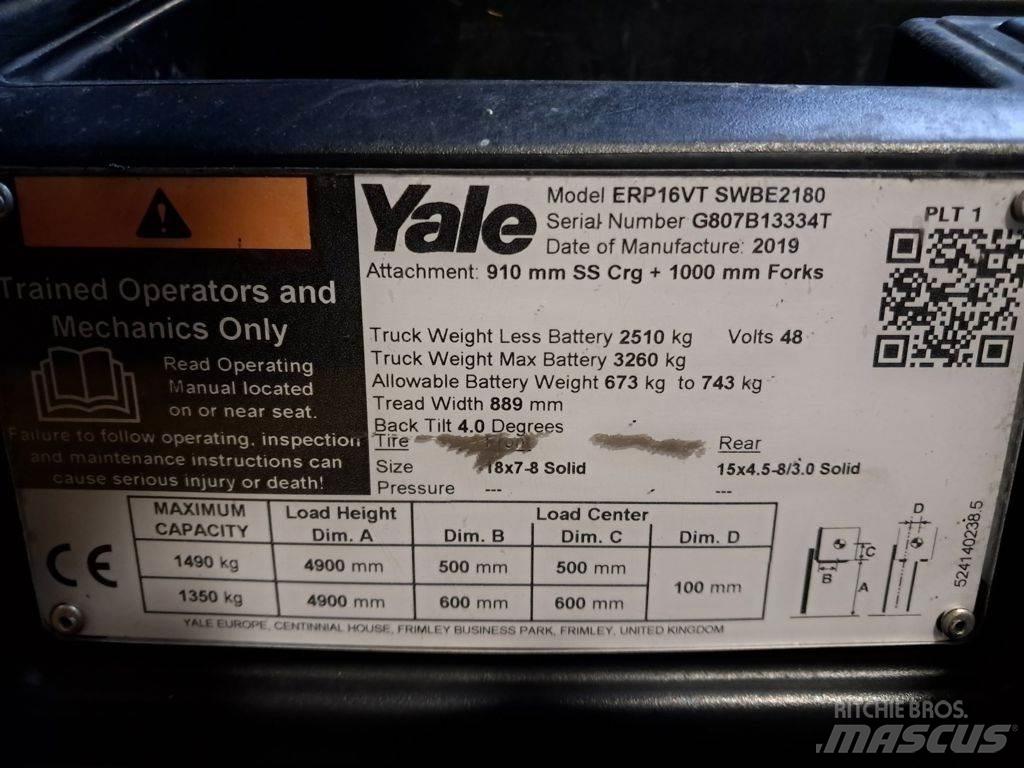 Yale ERP16VT Electric forklift trucks