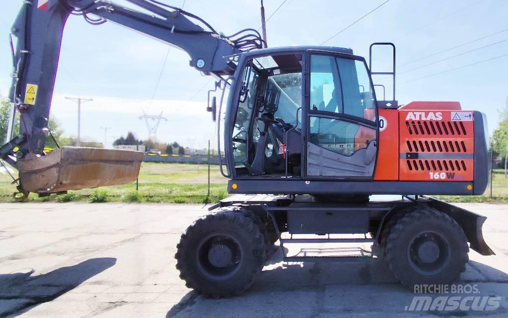 Atlas 160 W Wheeled excavators