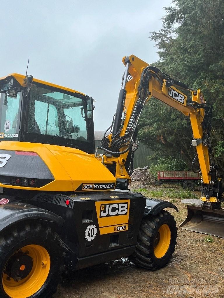 JCB Hydradig 110w Wheeled excavators