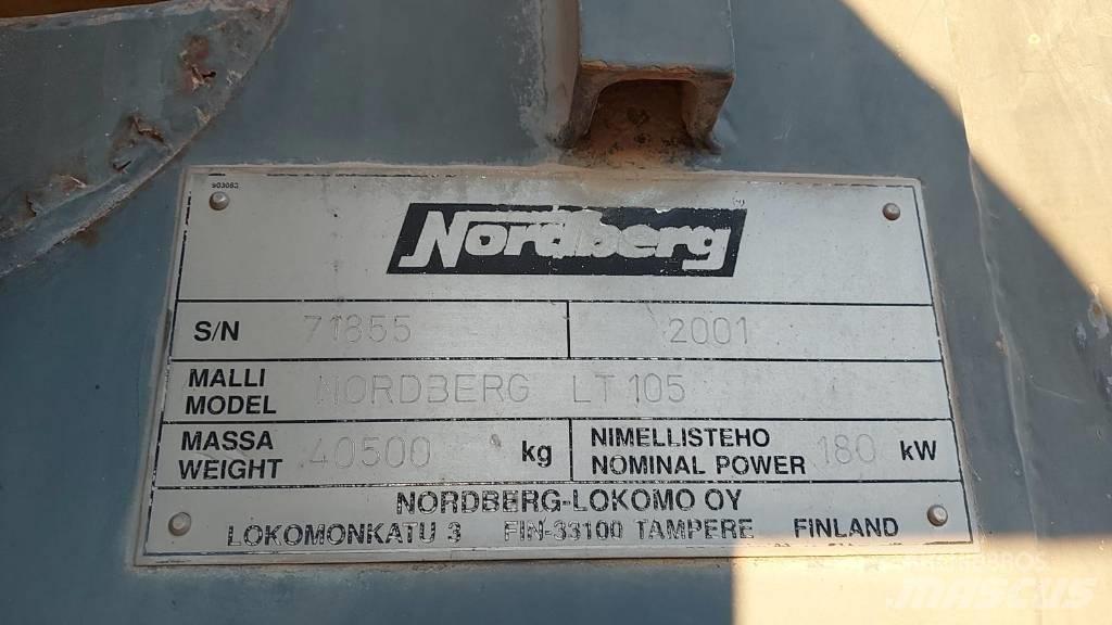 Metso Nordberg LT105 Mobile crushers