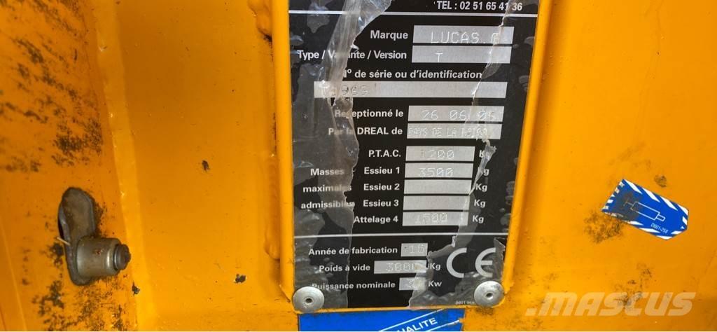 Lucas CASTOR + 60 G Silo unloading equipment