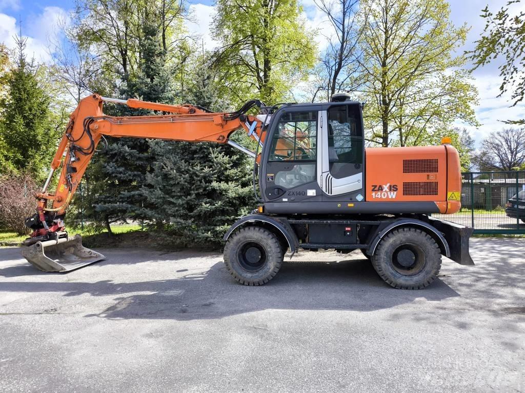 Hitachi ZX 140 W-3 Wheeled excavators